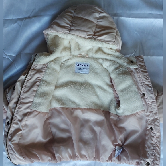 Old Navy Baby Winter Coat in Light Pink - Size 18-24 months - Picture 8 of 15